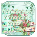 Logo of Green Floral Garden Keyboard T android Application 